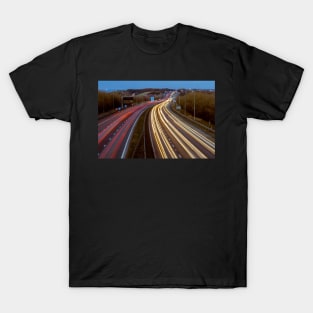 Motorway Light Trails T-Shirt